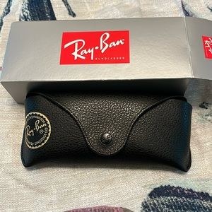 Havana brown Ray-ban Justin sunglasses with box and case